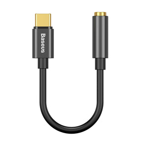 Adapter Baseus L54 do słuchawek USB-C / mini jack 3.5mm DAC 24 bit 48 KHz