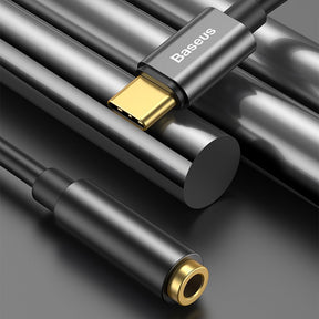 Adapter Baseus L54 do słuchawek USB-C / mini jack 3.5mm DAC 24 bit 48 KHz