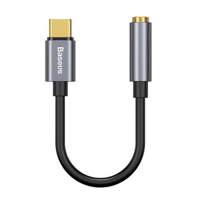 Adapter Baseus L54 do słuchawek USB-C / mini jack 3.5mm DAC 24 bit 48 KHz