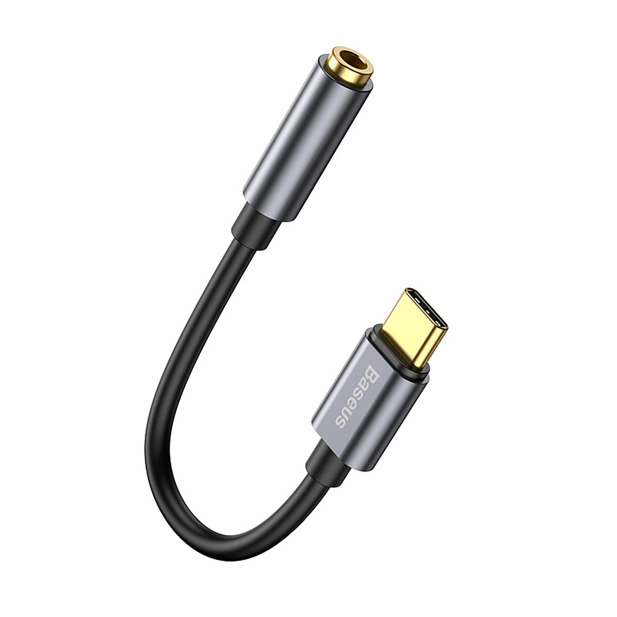 Adapter Baseus L54 do słuchawek USB-C / mini jack 3.5mm DAC 24 bit 48 KHz