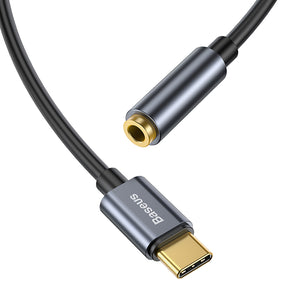 Adapter Baseus L54 do słuchawek USB-C / mini jack 3.5mm DAC 24 bit 48 KHz