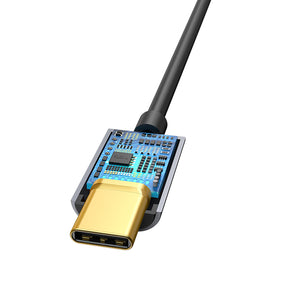 Adapter Baseus L54 do słuchawek USB-C / mini jack 3.5mm DAC 24 bit 48 KHz