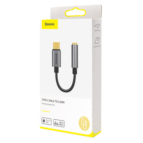 Adapter Baseus L54 do słuchawek USB-C / mini jack 3.5mm DAC 24 bit 48 KHz