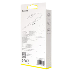 Adapter Baseus L54 do słuchawek USB-C / mini jack 3.5mm DAC 24 bit 48 KHz