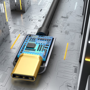Adapter Baseus L54 do słuchawek USB-C / mini jack 3.5mm DAC 24 bit 48 KHz