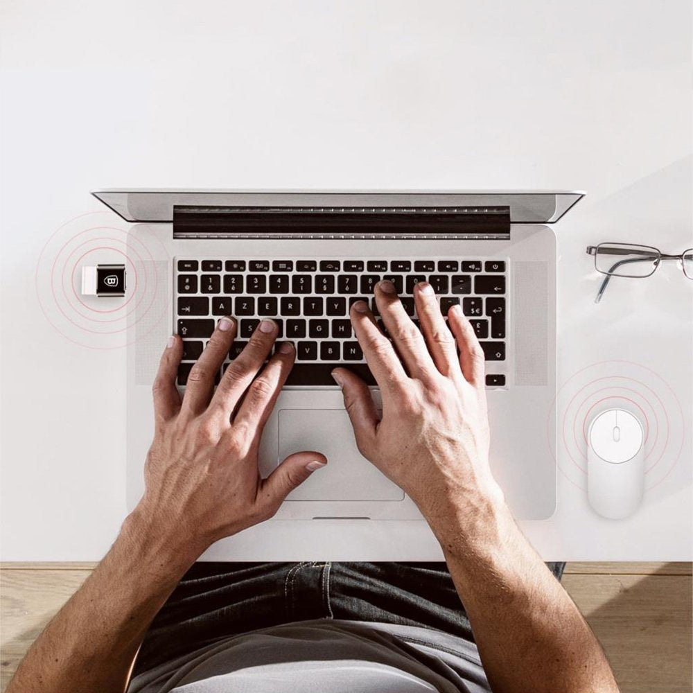 Adapter Baseus Mini przejściówka z USB-A na USB-C OTG