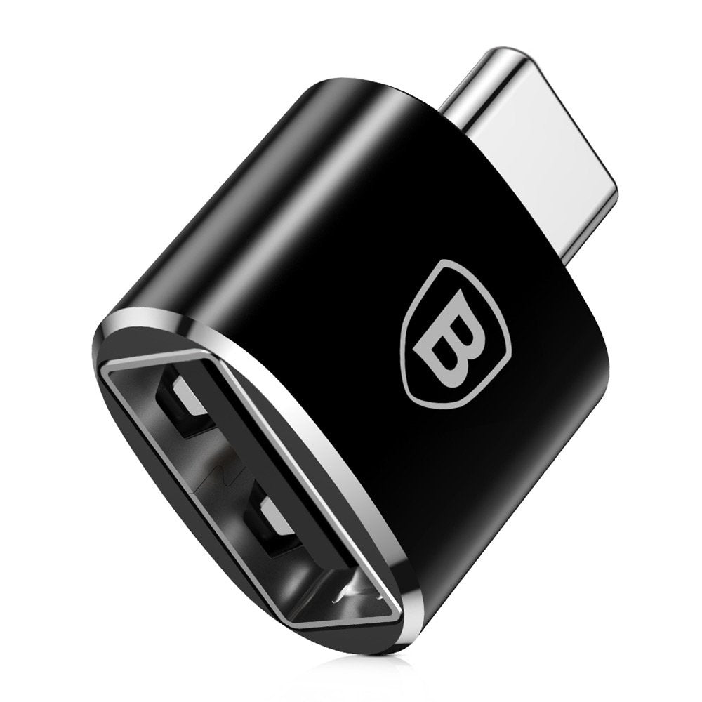 Adapter Baseus Mini przejściówka z USB-A na USB-C OTG