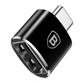 Adapter Baseus Mini przejściówka z USB-A na USB-C OTG
