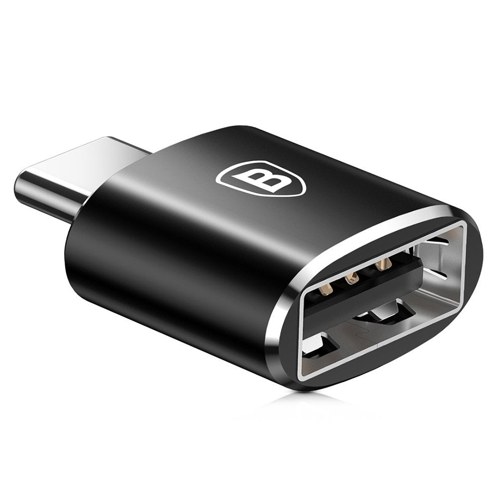 Adapter Baseus Mini przejściówka z USB-A na USB-C OTG