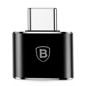 Adapter Baseus Mini przejściówka z USB-A na USB-C OTG