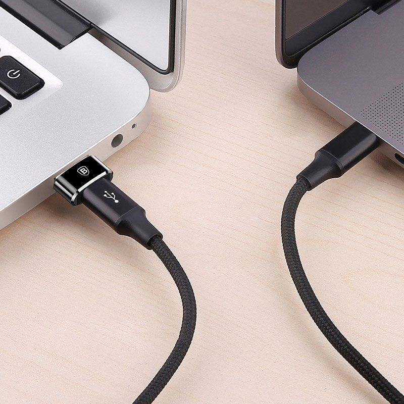 Adapter Baseus Mini przejściówka z USB-C na USB-A