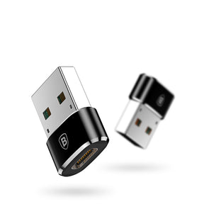 Adapter Baseus Mini przejściówka z USB-C na USB-A