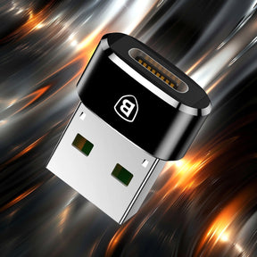 Adapter Baseus Mini przejściówka z USB-C na USB-A