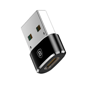Adapter Baseus Mini przejściówka z USB-C na USB-A