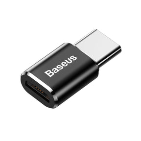 Adapter Baseus Mini przejściówka z micro USB na USB-C