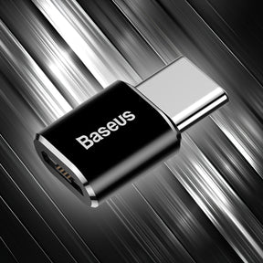 Adapter Baseus Mini przejściówka z micro USB na USB-C