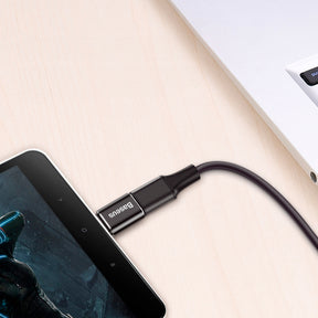 Adapter Baseus Mini przejściówka z micro USB na USB-C