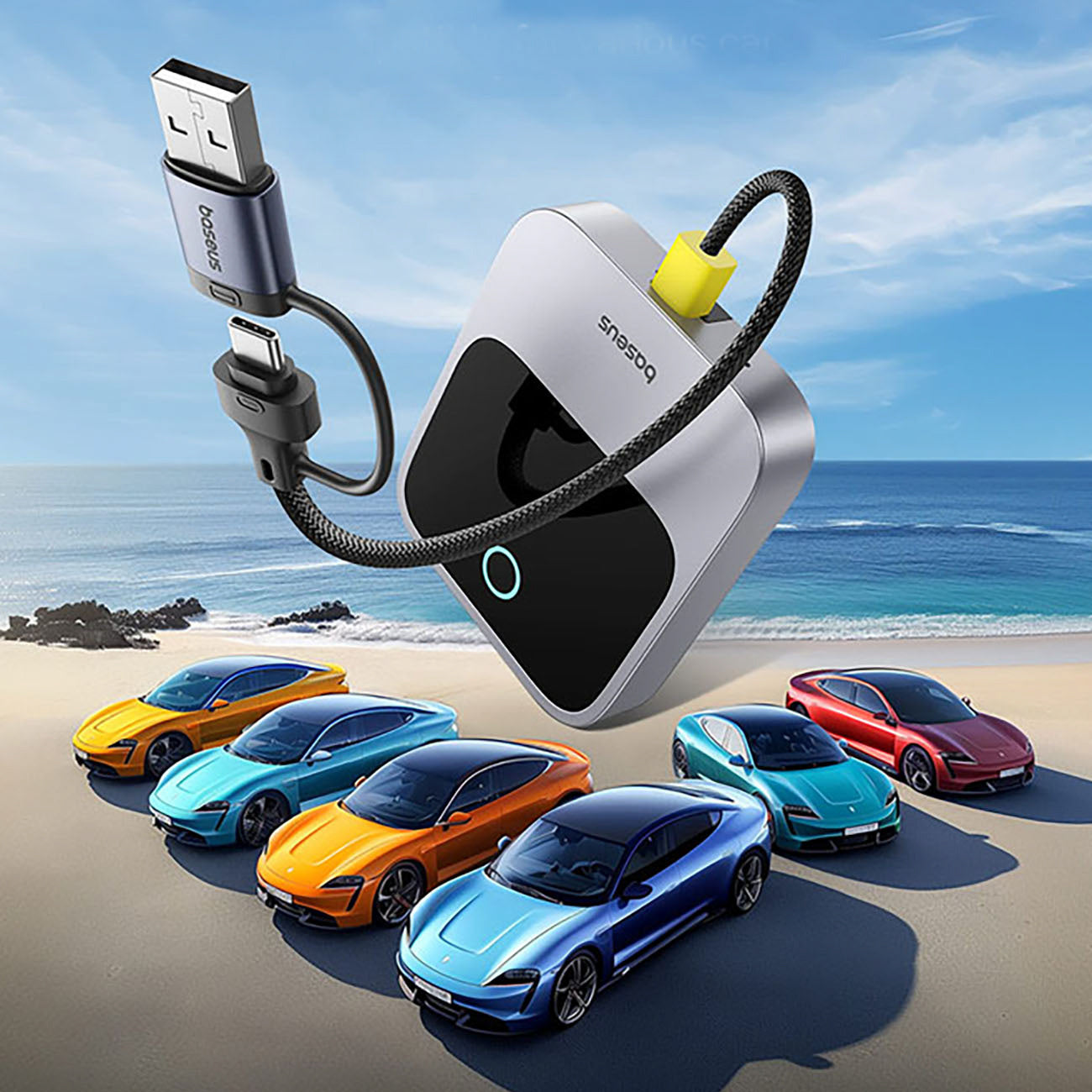 Adapter CarPlay Baseus SafeJourney Series bezprzewodowy