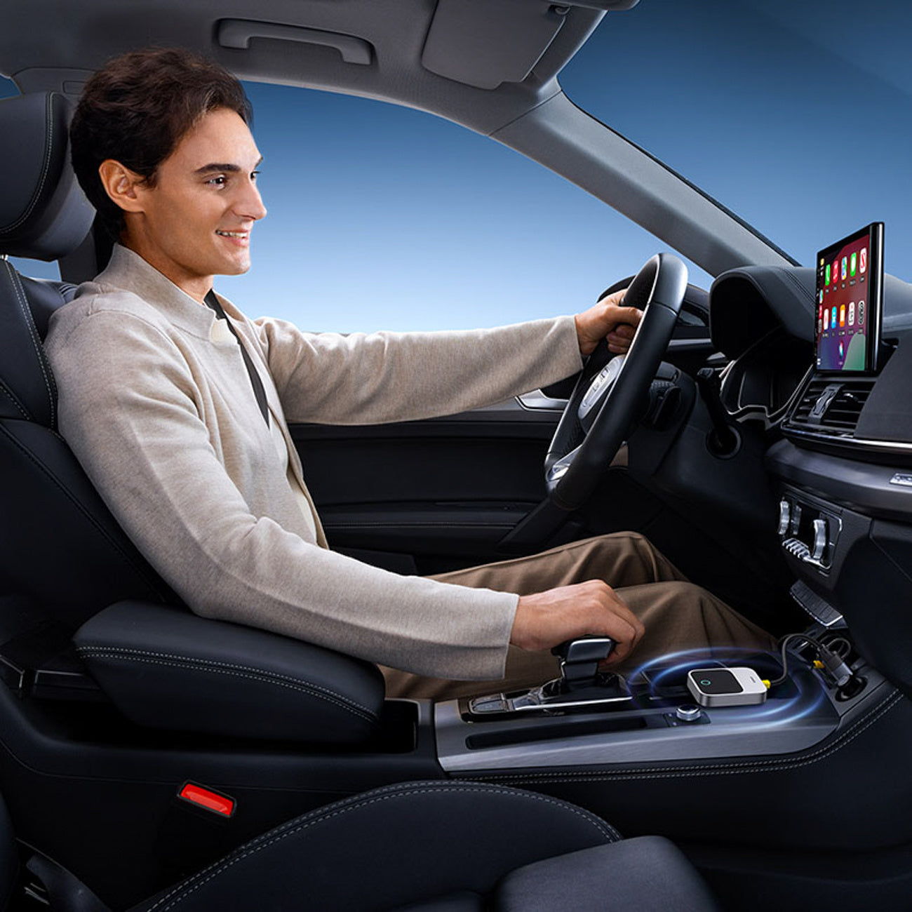 Adapter CarPlay Baseus SafeJourney Series bezprzewodowy