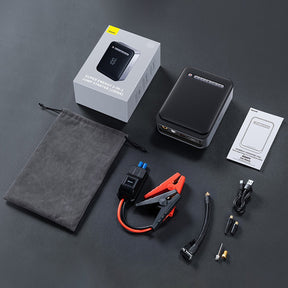 Baseus 2w1 Jump Starter 8000mAh (1000A/500A) / Kompresor do opon 5-150 PSI