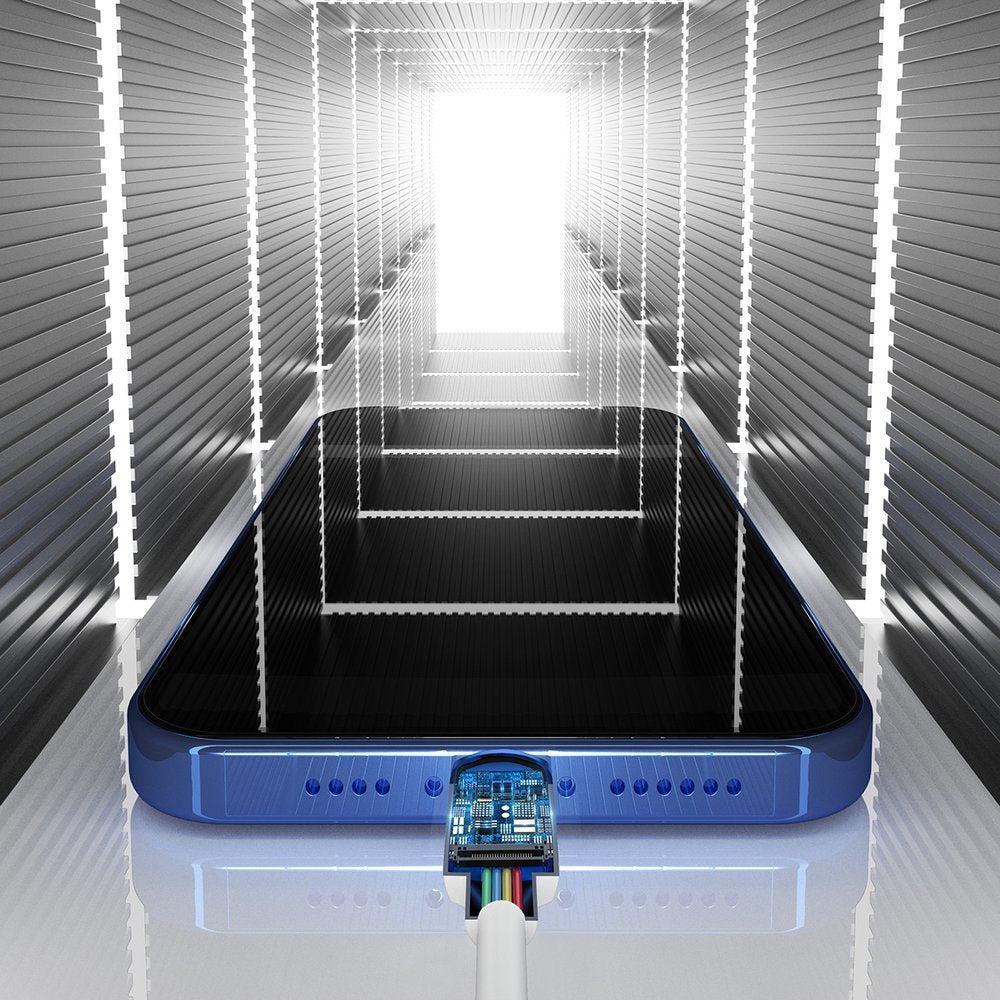 Baseus 2x kabel USB-A – Lightning szybkie ładowanie 1,5 m (TZCALZJ-02)