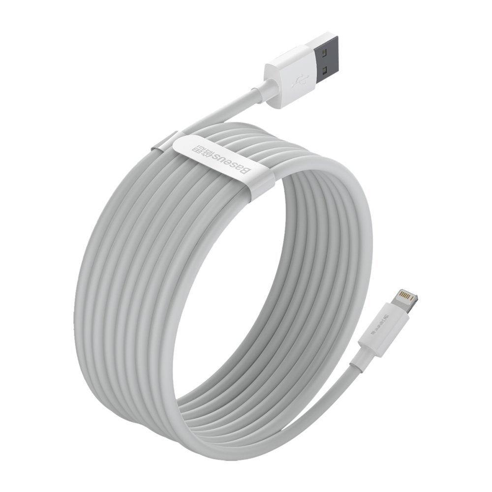 Baseus 2x kabel USB-A – Lightning szybkie ładowanie 1,5 m (TZCALZJ-02)