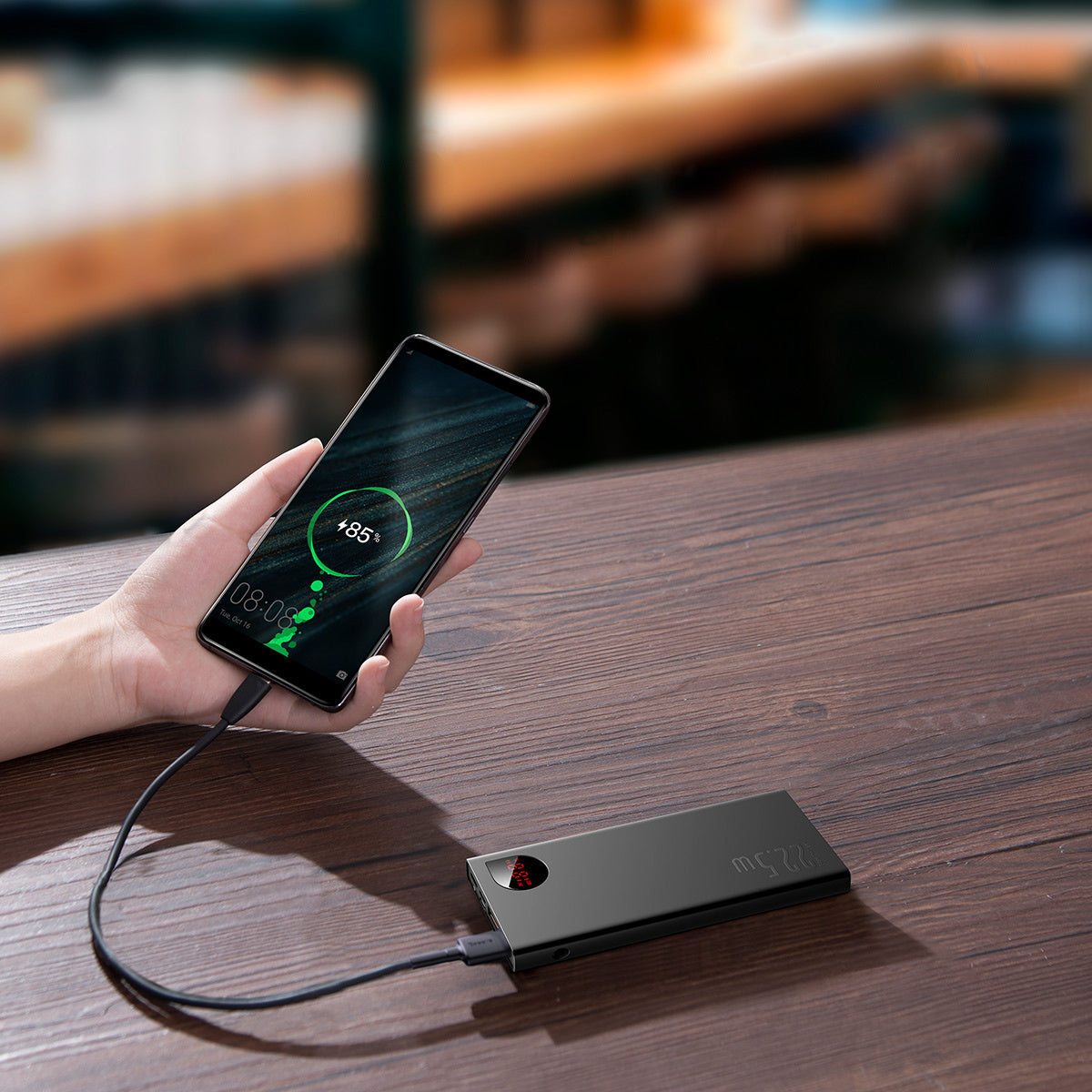 Baseus Adaman Metal Powerbank z szybkim ładowaniem 10000mAh 22.5W (Overseas Edition 2021)