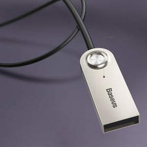 Baseus BA01 Odbiornik dźwięku Bluetooth 5.0 adapter audio AUX jack