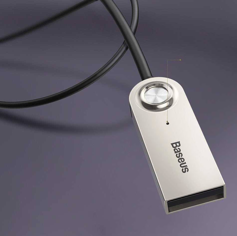 Baseus BA01 Odbiornik dźwięku Bluetooth 5.0 adapter audio AUX jack