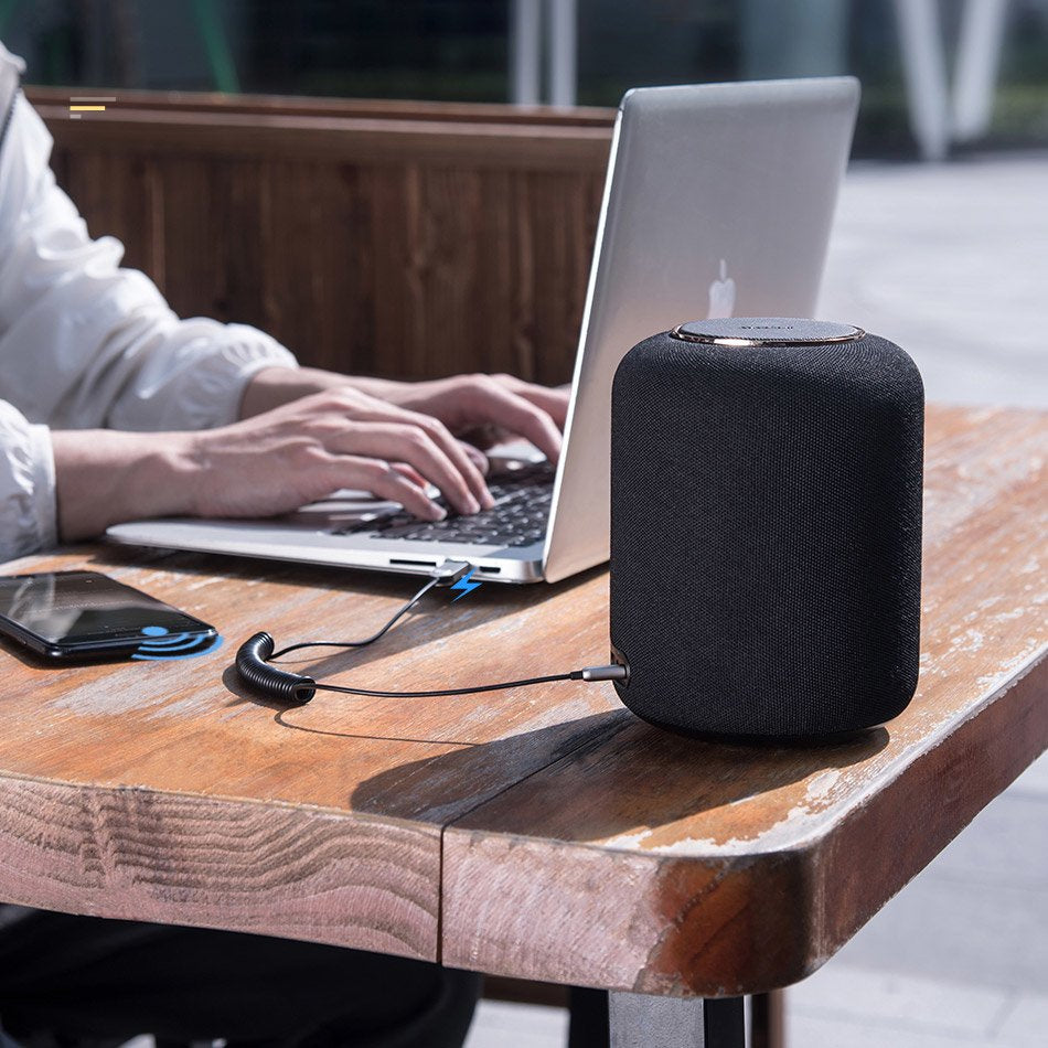 Baseus BA01 Odbiornik dźwięku Bluetooth 5.0 adapter audio AUX jack