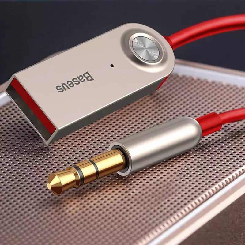 Baseus BA01 Odbiornik dźwięku Bluetooth 5.0 adapter audio AUX jack