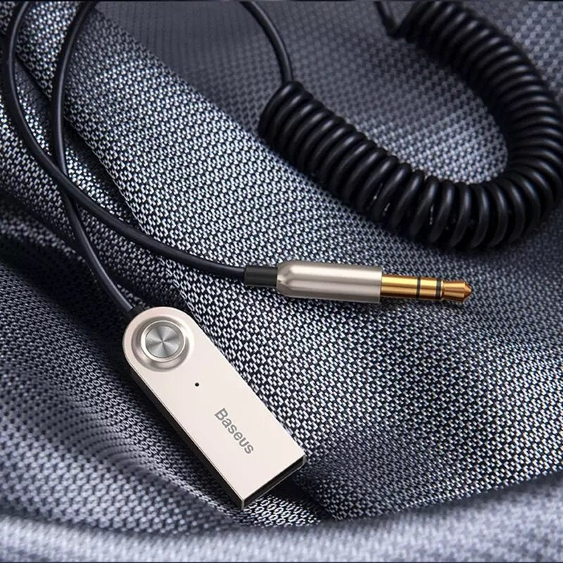 Baseus BA01 Odbiornik dźwięku Bluetooth 5.0 adapter audio AUX jack