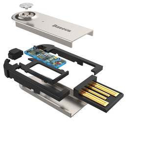 Baseus BA01 Odbiornik dźwięku Bluetooth 5.0 adapter audio AUX jack