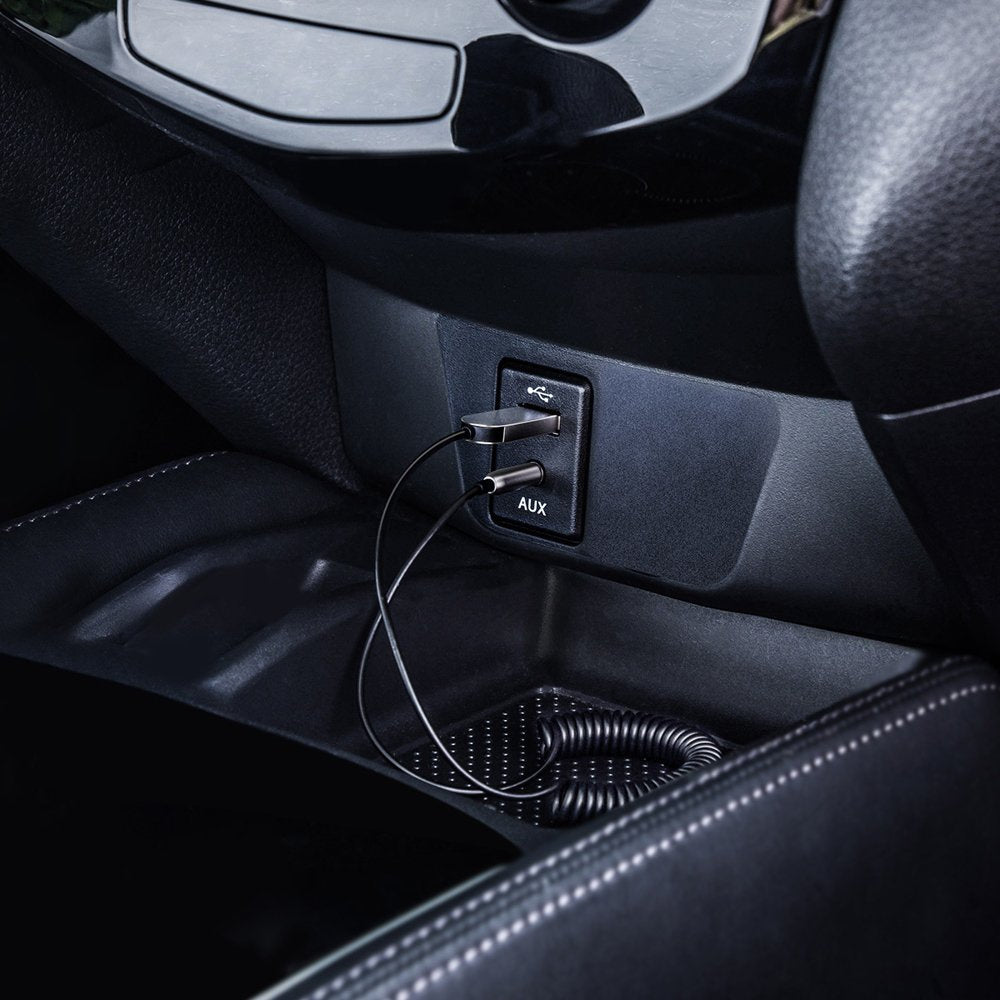 Baseus BA01 Odbiornik dźwięku Bluetooth 5.0 adapter audio AUX jack