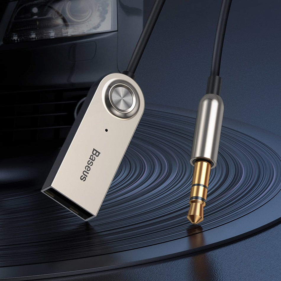 Baseus BA01 Odbiornik dźwięku Bluetooth 5.0 adapter audio AUX jack