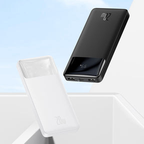 Baseus Bipow Powerbank z szybkim ładowaniem 20000mAh 20W (Overseas Edition) + kabel USB-A – Micro USB 0,25m
