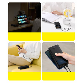 Baseus Bipow Powerbank z szybkim ładowaniem 20000mAh 20W (Overseas Edition) + kabel USB-A – Micro USB 0,25m