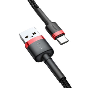 Baseus Cafule Cable wytrzymały nylonowy kabel przewód USB / USB-C QC3.0 2A 2M
