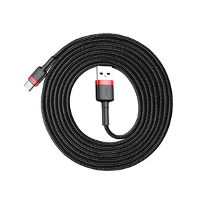 Baseus Cafule Cable wytrzymały nylonowy kabel przewód USB / USB-C QC3.0 2A 2M