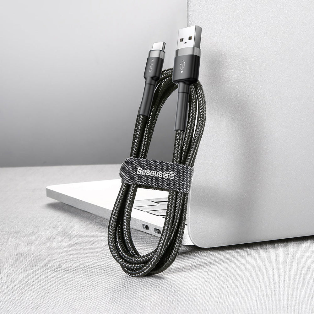 Baseus Cafule Cable wytrzymały nylonowy kabel przewód USB / USB-C QC3.0 2A 2M
