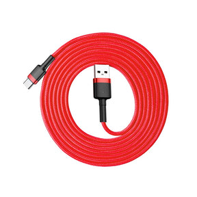 Baseus Cafule Cable wytrzymały nylonowy kabel przewód USB / USB-C QC3.0 2A 2M