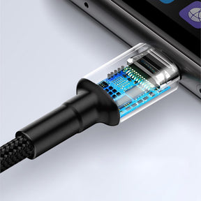 Baseus Cafule Kabel USB-A – USB-C SuperCharge 40W QC 3.0 1m