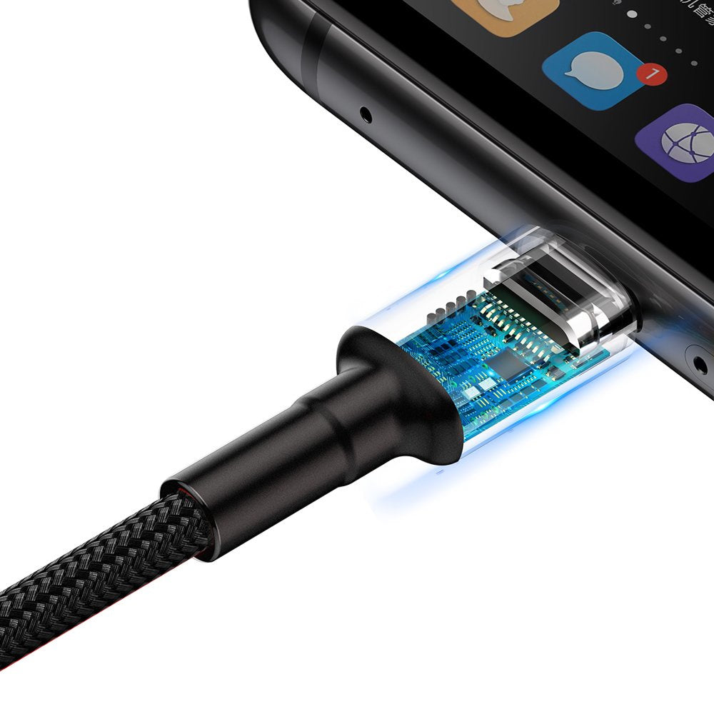 Baseus Cafule Kabel USB-A – USB-C SuperCharge 40W QC 3.0 1m