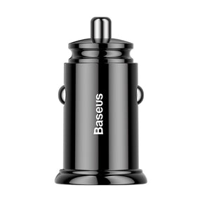 Baseus Circular PPS Ładowarka samochodowa USB-A + USB-C PD 3.0 QC 4.0 30W