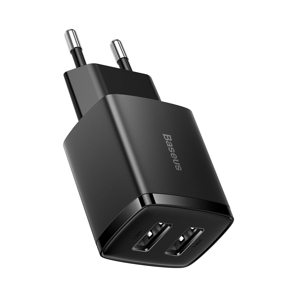Baseus Compact Ładowarka sieciowa 2x USB 10.5W