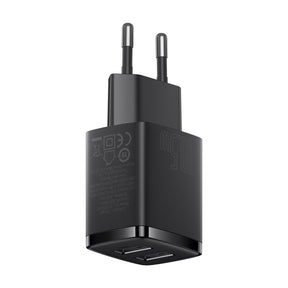 Baseus Compact Ładowarka sieciowa 2x USB 10.5W