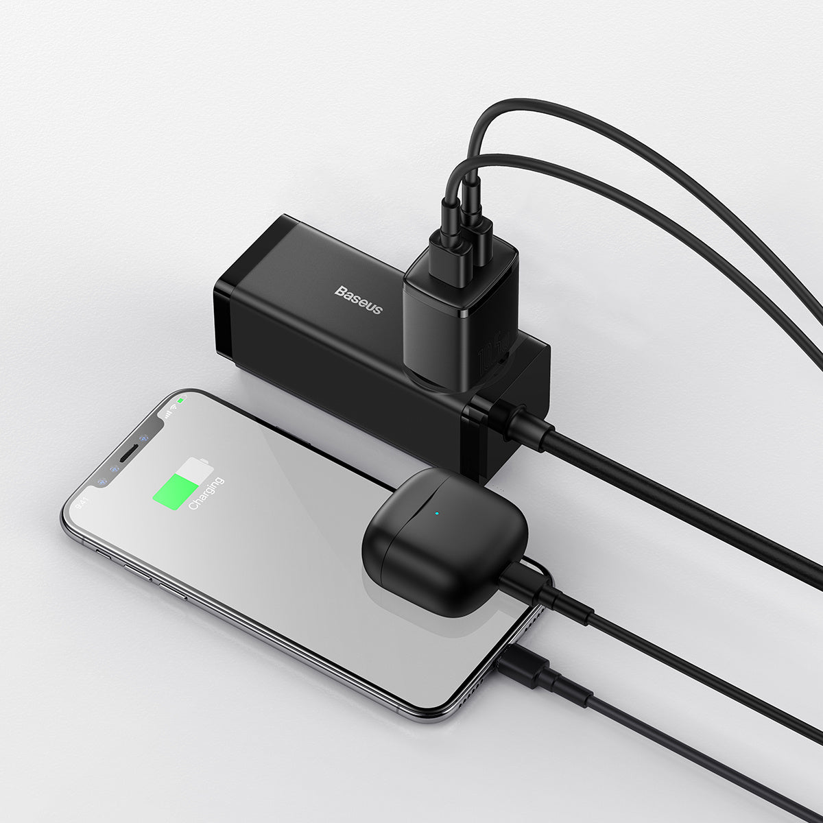Baseus Compact Ładowarka sieciowa 2x USB 10.5W