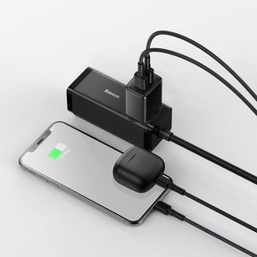 Baseus Compact Ładowarka sieciowa 2x USB 10.5W