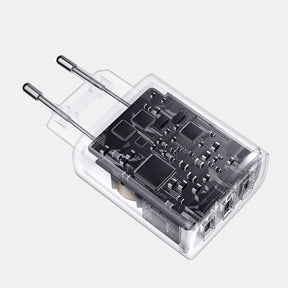 Baseus Compact ładowarka sieciowa 3x USB 17W