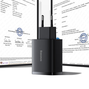 Baseus Compact ładowarka sieciowa 3x USB 17W